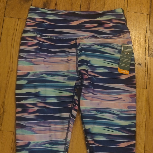 NWT Women's Workout Leggings Multi-colored S - Picture 3 of 6